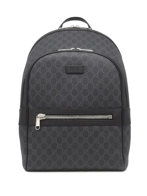 Gucci Pre-Owned 2016-2026 GG Supreme Web backpack Black LEC88DPWRBZLFG1O