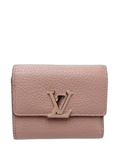 Louis Vuitton Pre-Owned 2019 Taurillon Capucines Compact Wallet small wallets Pink G0Z7ZNUM5WGRWJBG