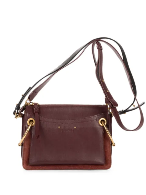 Chloé Pre-Owned small Roy cross body bag Brown 04187065