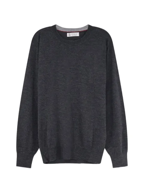 Brunello Cucinelli crew-neck sweater Grey M2300100C055A