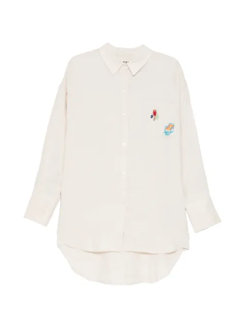 STAUD Sandbar shirt Neutrals R26P1156LN