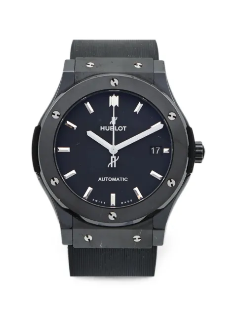 Hublot Classic Fusion ceramic 45mm watch Black 511CM1171RX