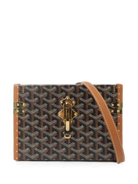 Goyard Pre-Owned PM Cassette shoulder bag Brown SACMALLECASSETTEPM