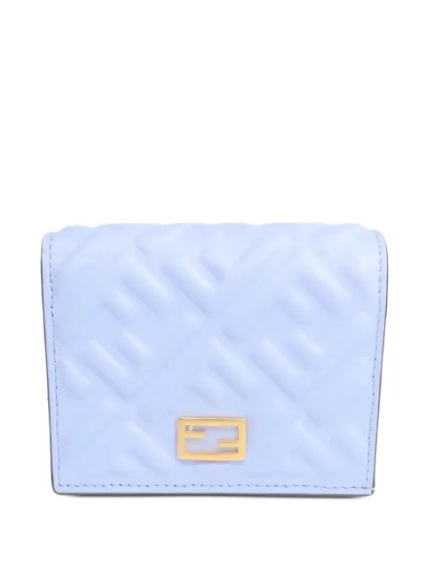 Fendi Pre-Owned FF embossed wallet Blue 8M0420