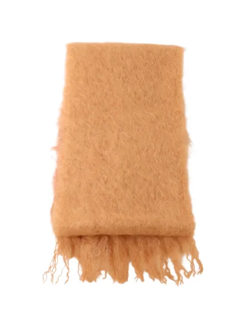 Loewe Pre-Owned Anagram scarf Orange ANAGRAMSCARF140X19CM