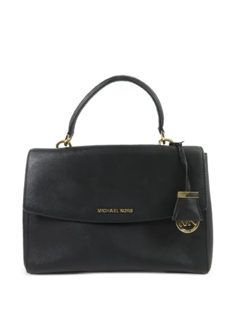 Michael Kors Vintage Ava leather handbag Black 30T5GAVS3L