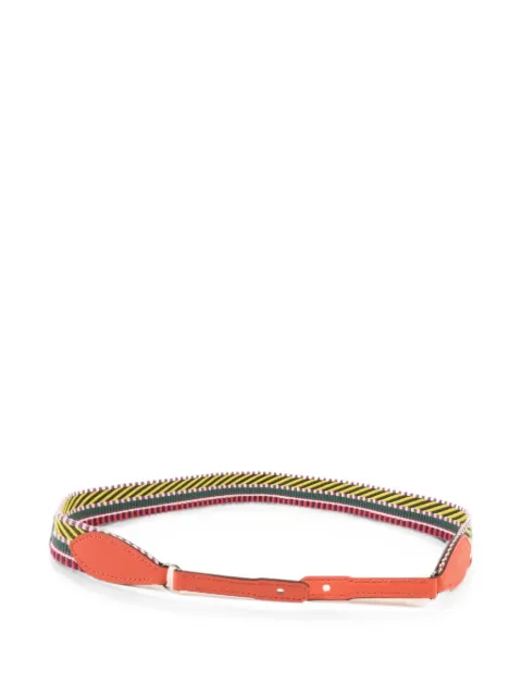 Hermès Pre-Owned Cavale To Go shoulder strap Yellow CAVALETOGOSTRAP