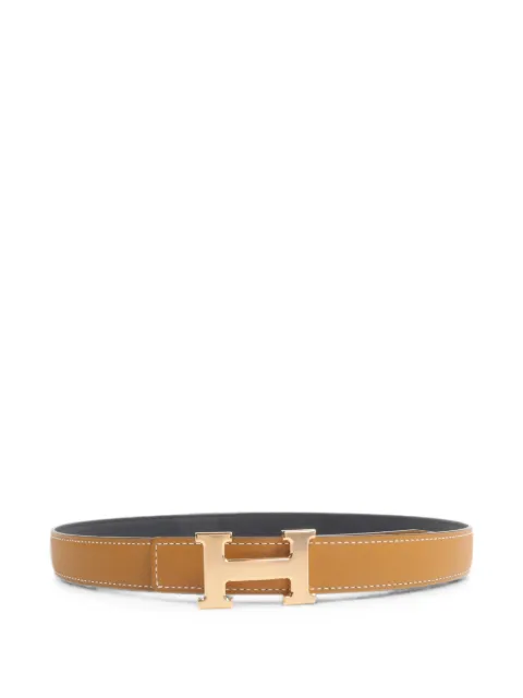 Hermès Pre-Owned 2025 mini Constance leather belt Neutrals K37PGHW
