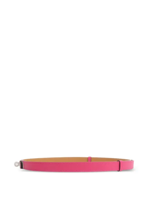 Hermès Pre-Owned Kelly turn-lock leather belt Pink B0DPHW