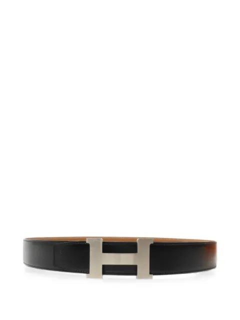 Hermès Pre-Owned 2024 H-buckle belt Black W89PHW