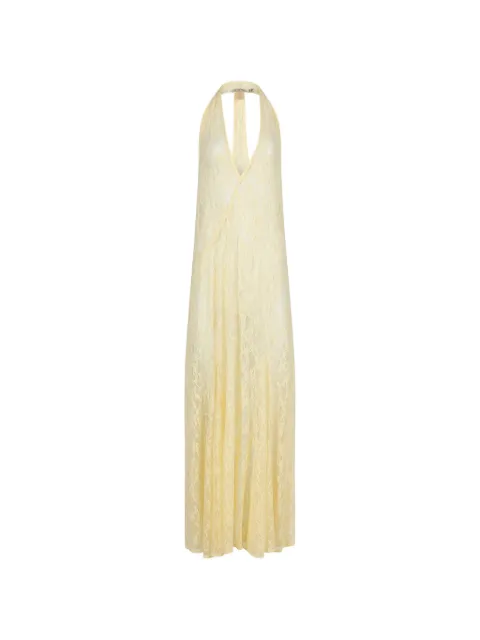 PARAMIDONNA Jerry maxi dress Yellow CR27JDB
