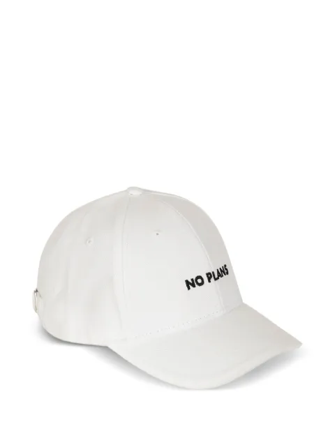 PARAMIDONNA embroidered-detail cap White SS26HWH