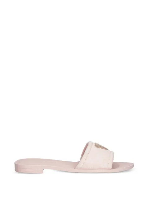 GUESS USA logo-plaque slides Pink FLJELSDEN03