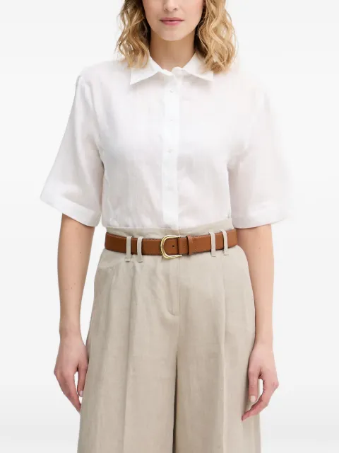 Sisley short-sleeve shirt White 51G1LQ08U