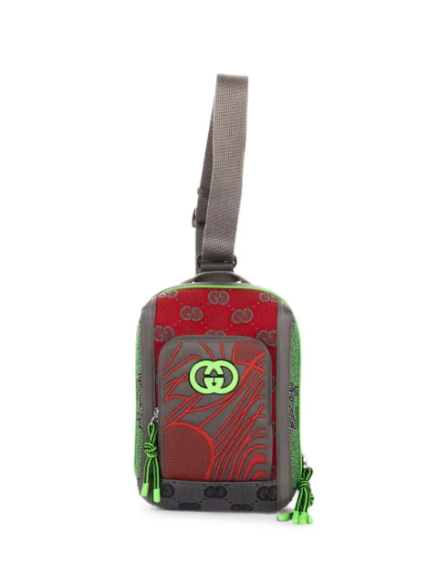 Gucci Pre-Owned GG-pattern backpack Red 763430520981