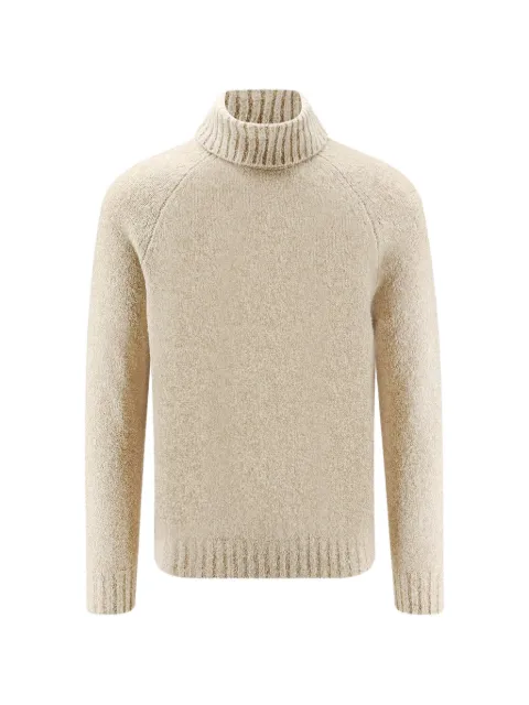 Brunello Cucinelli raglan-sleeve roll-neck sweater Neutrals MNX506103C058