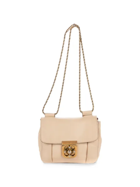 Chloé Pre-Owned small Elsie chain shoulder bag Neutrals 21157