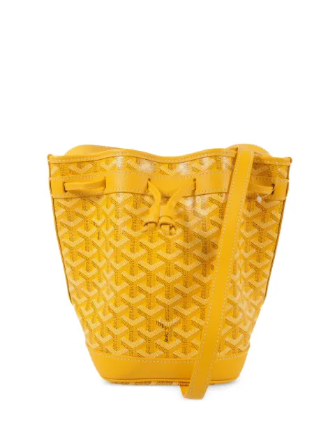 Goyard Pre-Owned Petit Flot bucket bag Yellow PETITFLOTBUCKET