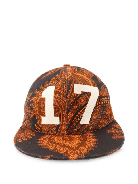 Givenchy Pre-Owned paisley-print baseball cap Black CAP