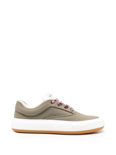 Givenchy New City canvas sneakers Green BH00BAH1YG