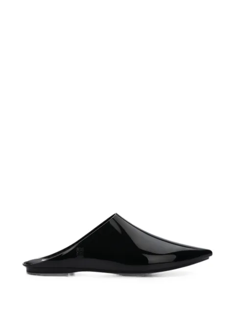 Melissa She II pointed-toe mules Black 38021