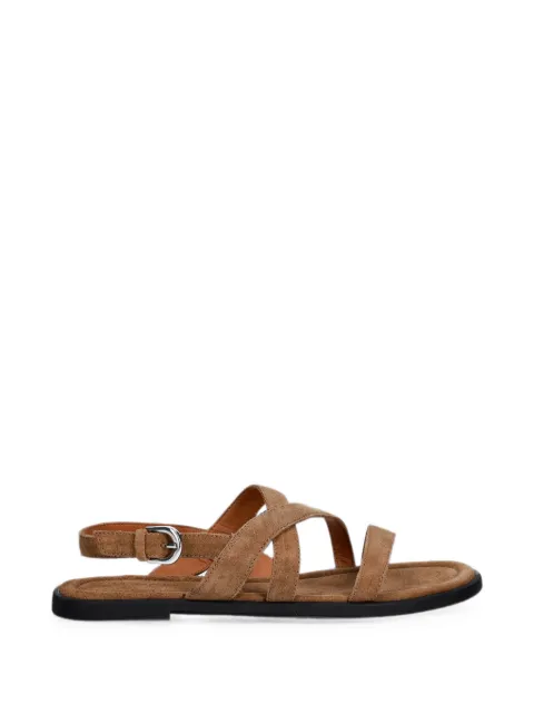 VAGABOND Zaida crossover-strap buckle-fastening sandals Neutrals 610924008