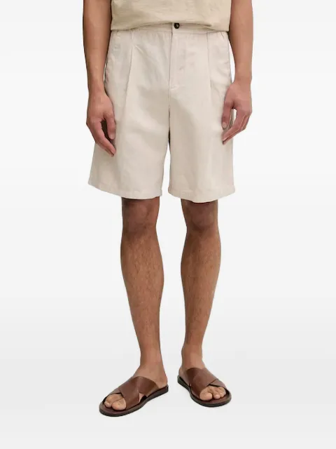 Benetton pleated shorts Neutrals 4YQSU901I