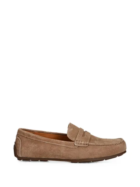 VAGABOND Lorenzo penny suede loafers Neutrals 618814008