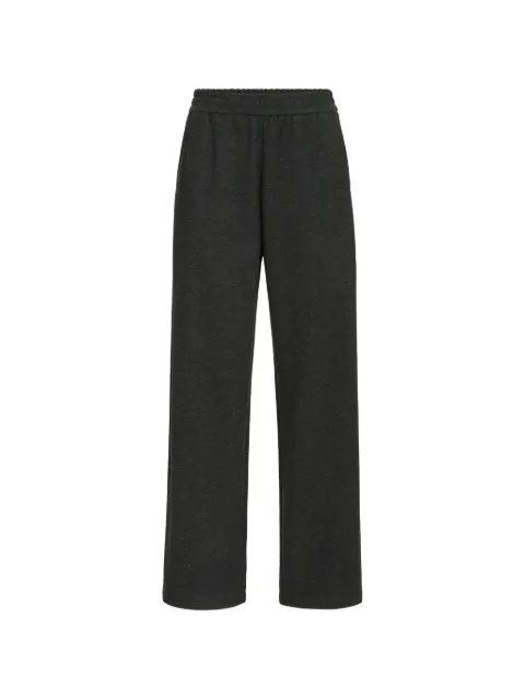 Brunello Cucinelli cashmere interlock track trousers Grey MD913B2Z99C001