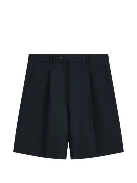 Emporio Armani pleated-detail tailored shorts Black EM006778AF28011