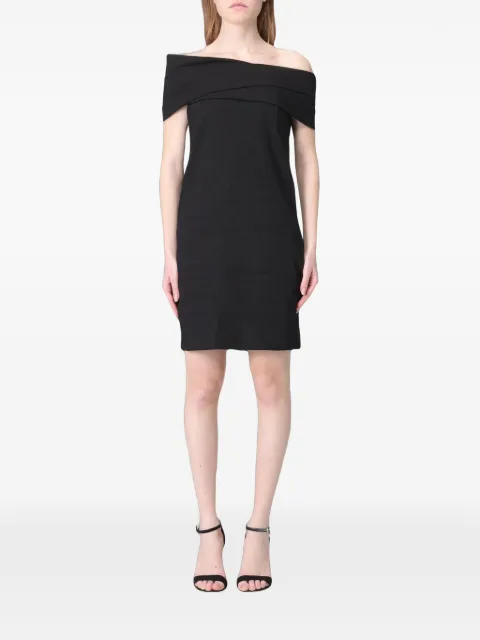 Tela off-shoulder mini dress Black 010287