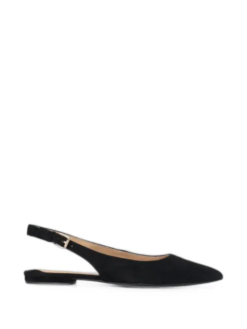 Lauren Ralph Lauren Londyn slingback flat pumps Black 802967746001
