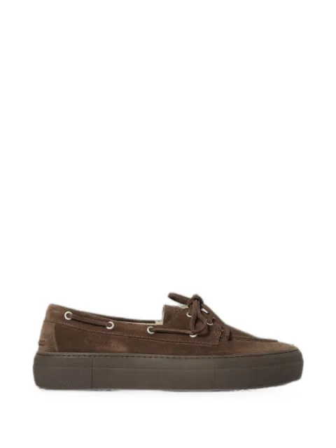 Copenhagen lace-up suede loafers Brown CPH177