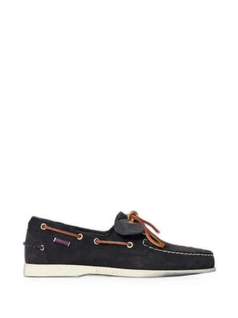 Sebago Portland Artisan boat shoes Black 78123GW