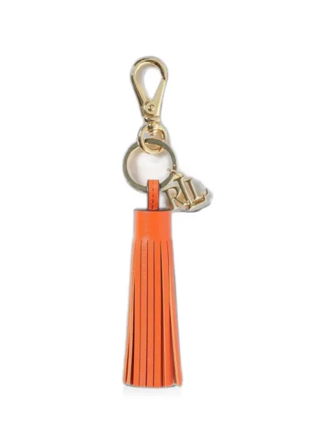 Lauren Ralph Lauren tassel logo-charm keyring Orange 432P07357003