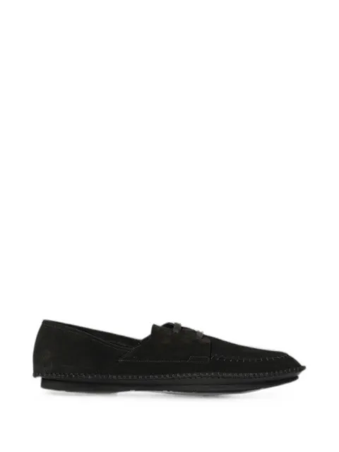 Premiata suede lace-up shoes Black 32411BCOBO