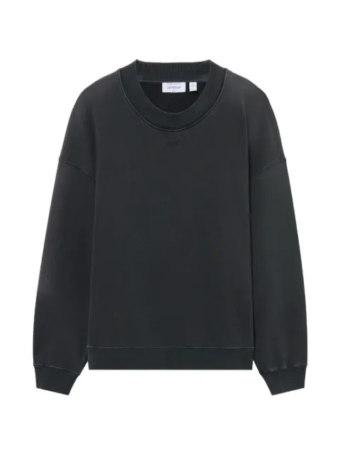 Off-White Laundry Off Stamp oversized crewneck Grey 2FE00457TW419