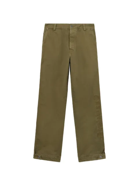 Off-White Swimming Logo carpenter trousers Green 44MCF04SF26F001312