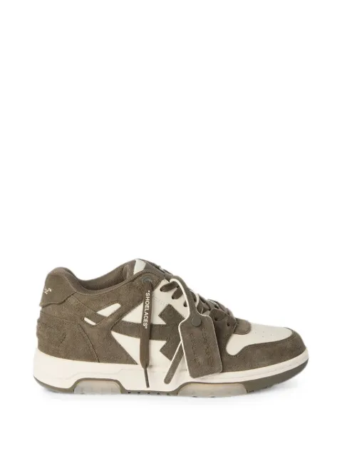 Off-White Out Of Office panelled sneakers Green OF05728310CRMMGN