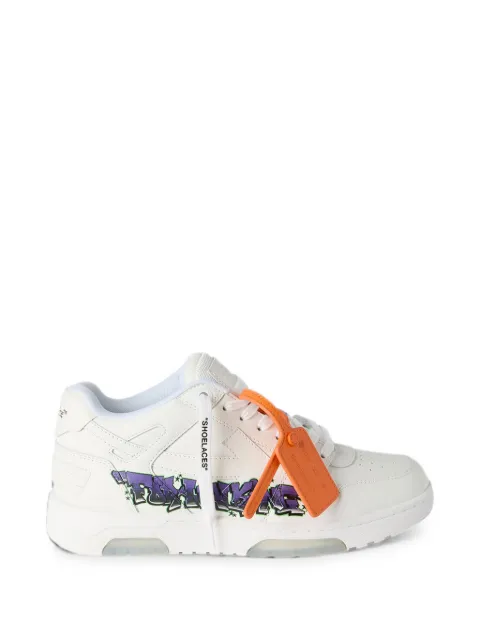 Off-White leather lace-up sneakers White OF06003510WHTPUR