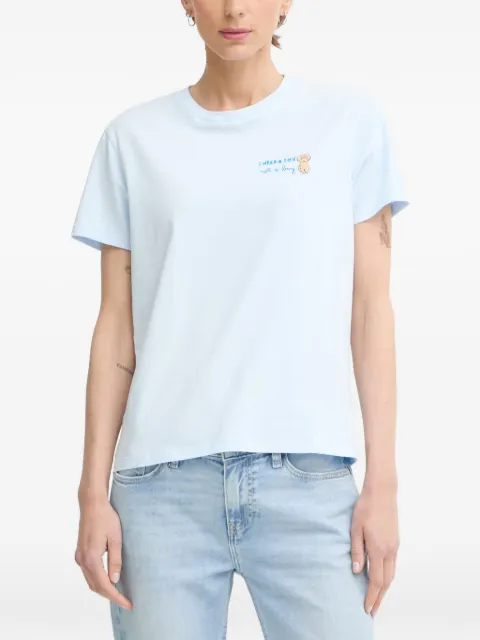 MC2 Saint Barth graphic-print crew-neck T-shirt Blue EMI0001