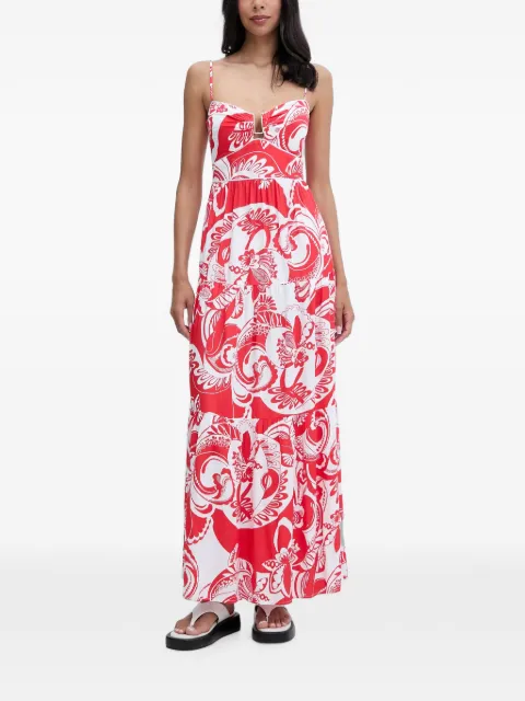 Melissa Odabash Paola maxi dress Red MOPAOLA