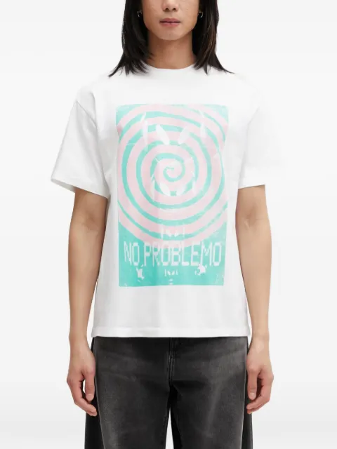 NO PROBLEMO graphic-print round neck T-shirt White NP6002605