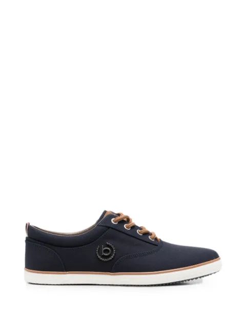 Bugatti logo-plaque lace-up sneakers Blue 321502046900