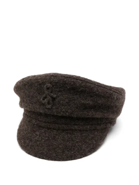 Ruslan Baginskiy logo-embroidered beret Brown NBC09WPPDRB