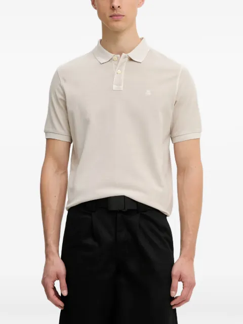 Marc O'Polo logo-embroidered piqué polo shirt Neutrals 5000014284