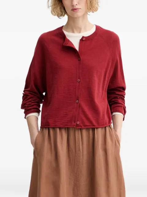 Marc O'Polo raglan-sleeve button-up cardigan Red 5000014142