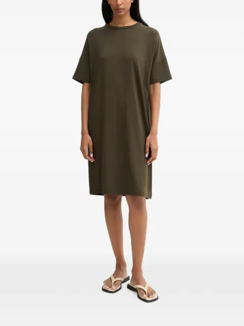 Marc O'Polo short-sleeve crew-neck mini dress Green 5000014399