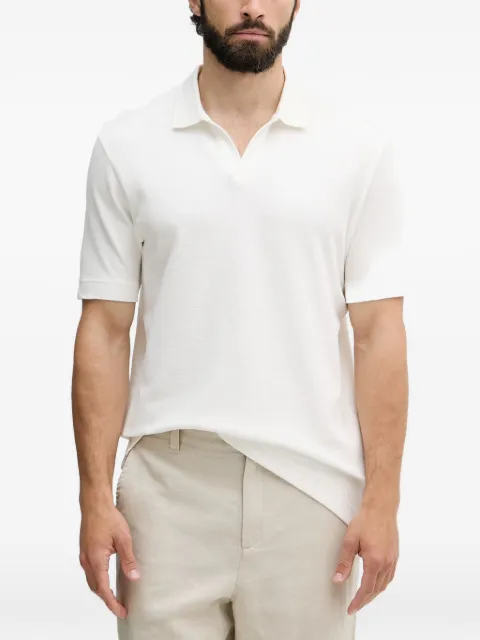 Marc O'Polo v-neck textured-finish T-shirt White 5000014301
