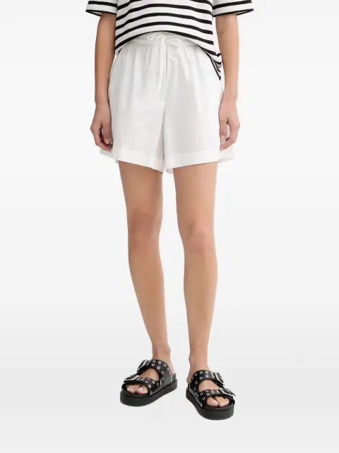 Marc O'Polo drawstring elasticated cotton shorts White 5000013534